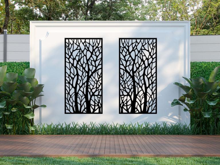 Composite Garden Fence Screens 